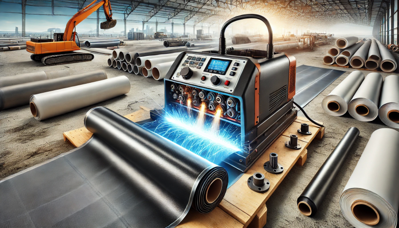 Аппарат для сварки геомембран